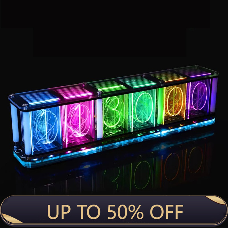Diy Electronics Desk - Glow Tube Clock Kit DIY Elektronische