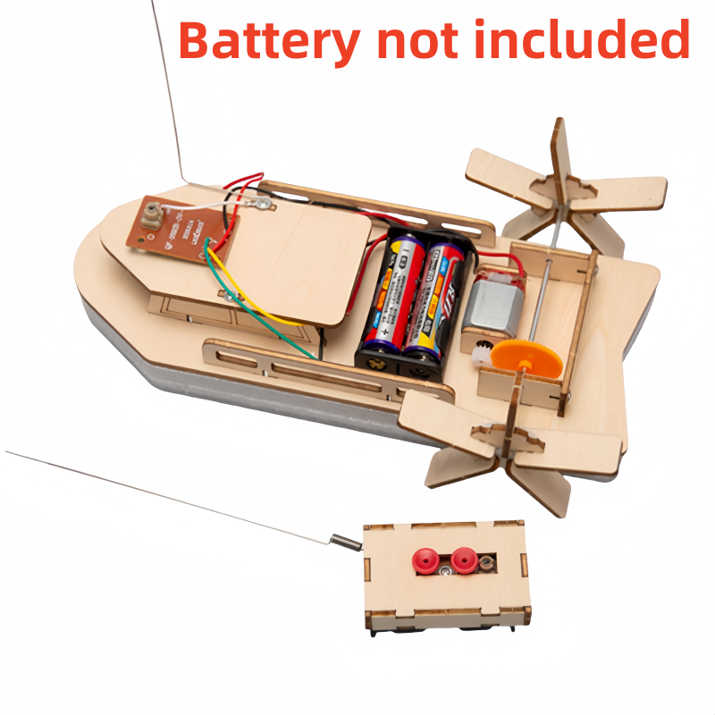 Diy Boat Electronics - DIY Afstandsbedienbare Boot Speelgoed Houten RC