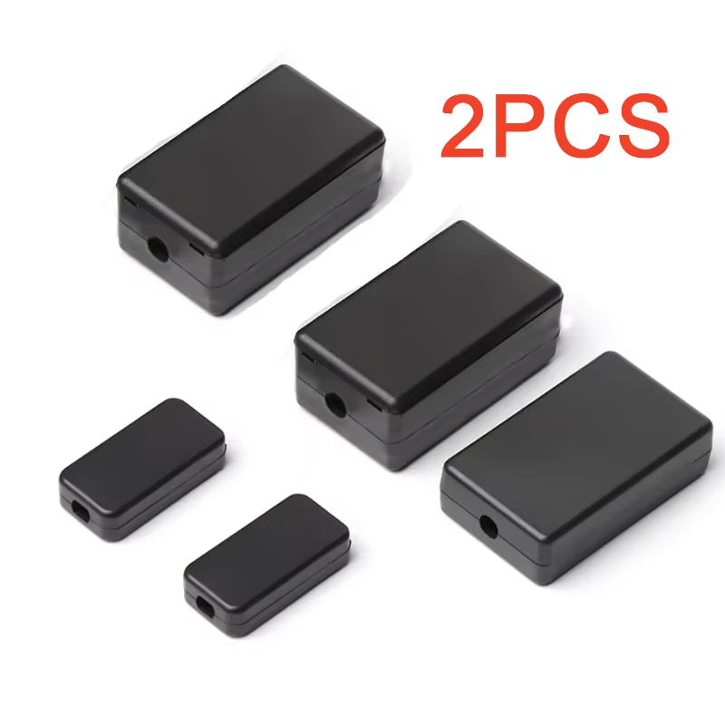Diy Electronics Supplies - 2 STKS Plastic Waterdichte Black Box