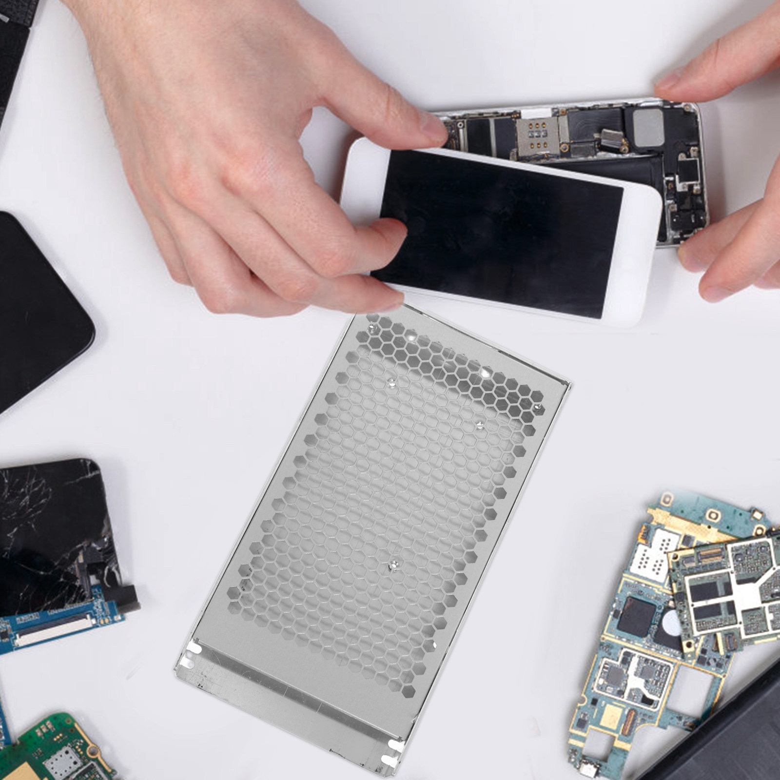 Diy Electronics Supplies - Schakelende voeding aluminium behuizing compacte hittebestendige