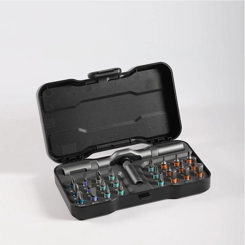 Diy Electronics Components Kit - 24-delige mini-ratelset met magnetische Torx- en