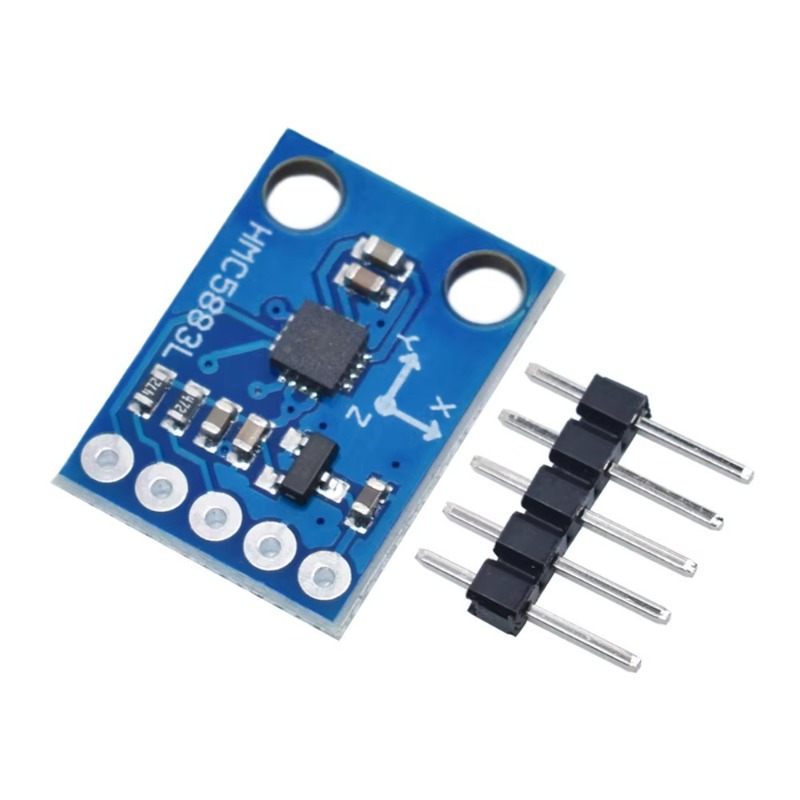 Diy Electronics Test Equipment - Drie-assige magnetometermodule GY 273 QMC5883P Digitaal