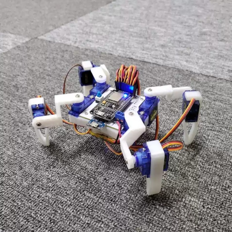 Diy Electronics Store - Everbright Store Quadruped Spider Bionische Robot