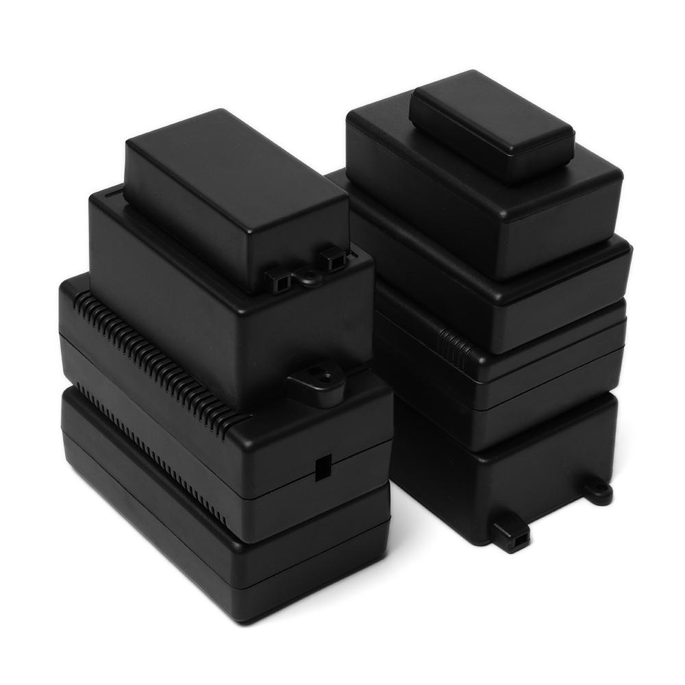 Diy Electronics Supplies - 1Pc Zwart Plastic Waterdichte Diy Behuizing