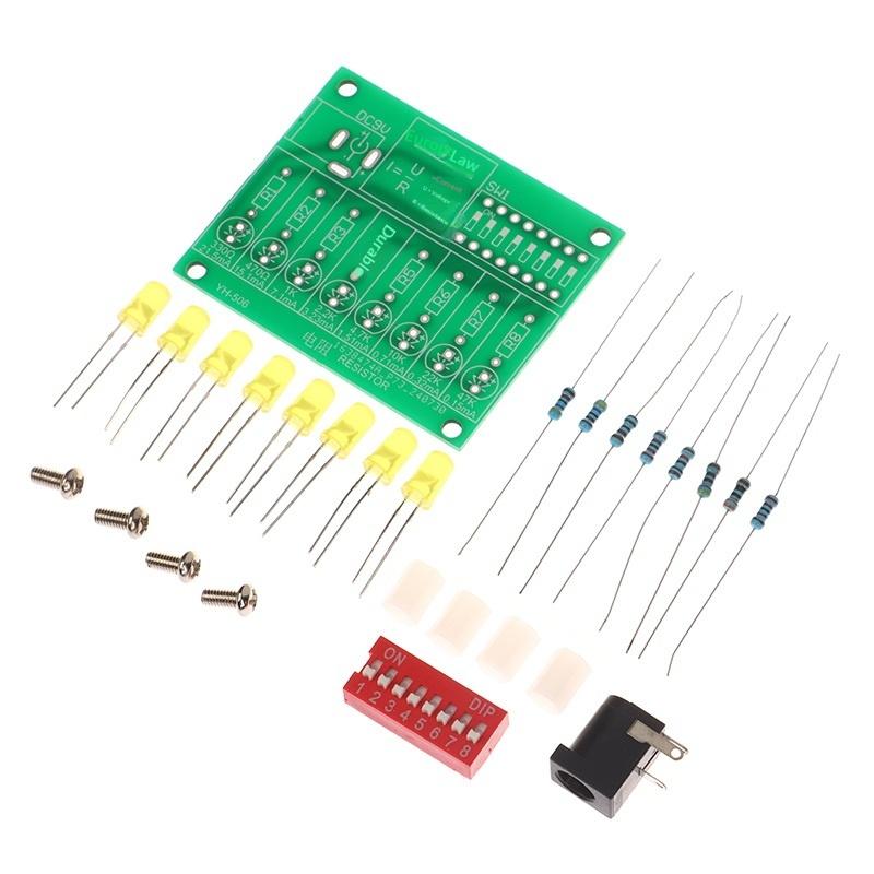 Diy Electronics Test Equipment - Elektronische soldeerset voor studenten LED-stroomtestbord DIY-apparatuur