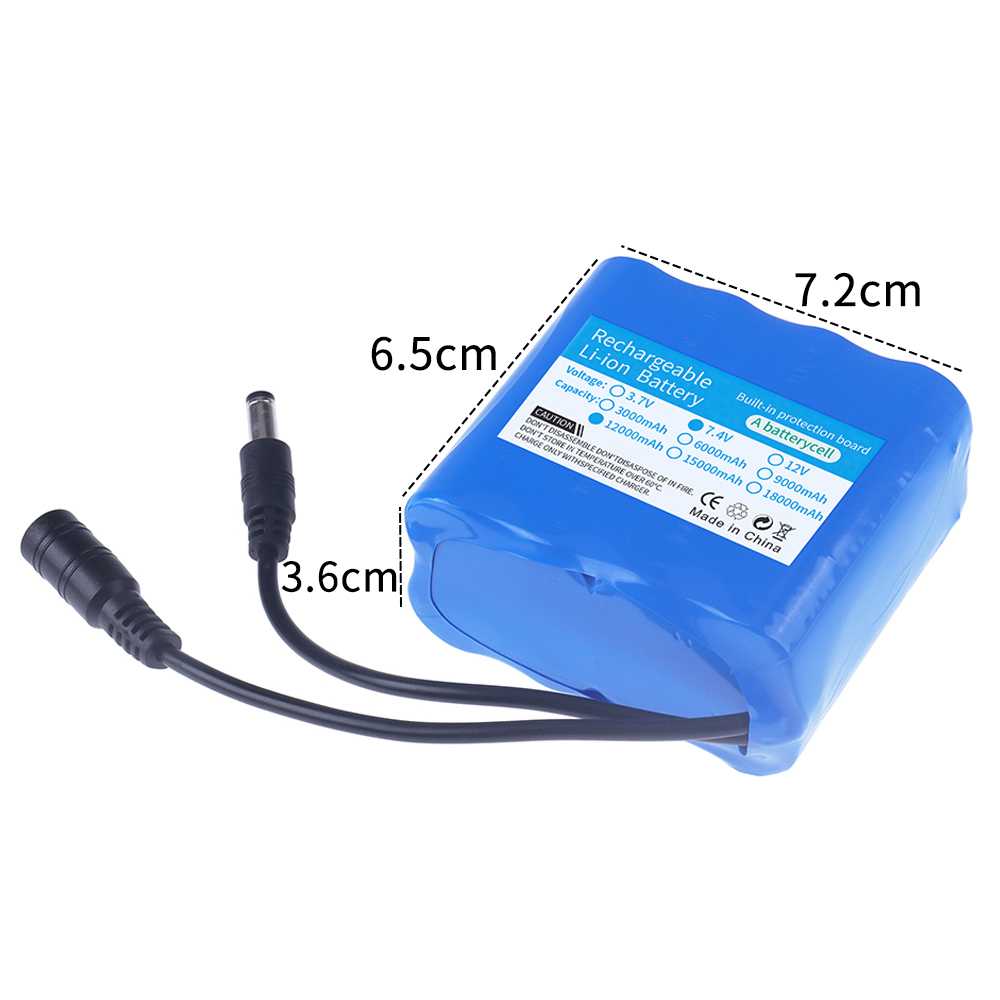 2S4P 18650 lithiumbatterij 7,4 - Diy Rc Electronics recensie en prijs