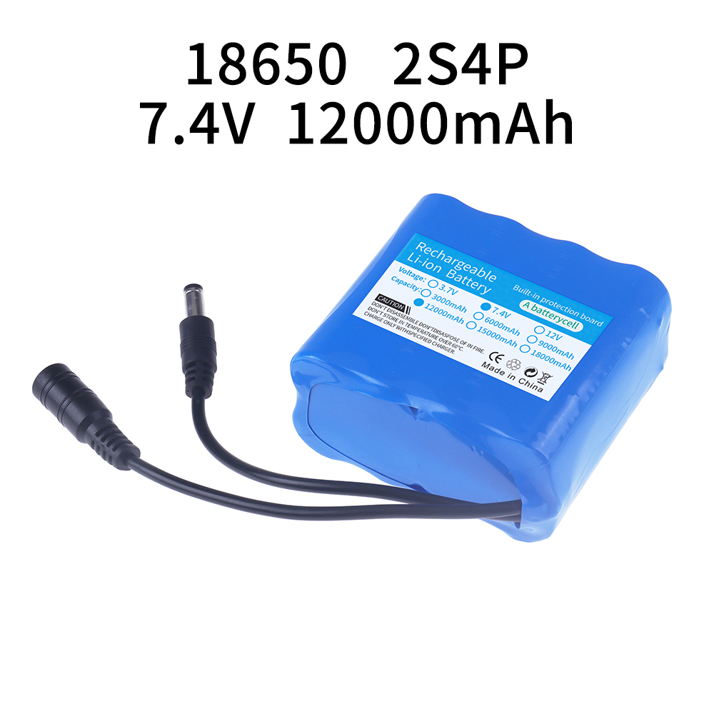 2S4P 18650 lithiumbatterij 7,4 - Diy Rc Electronics recensie en prijs