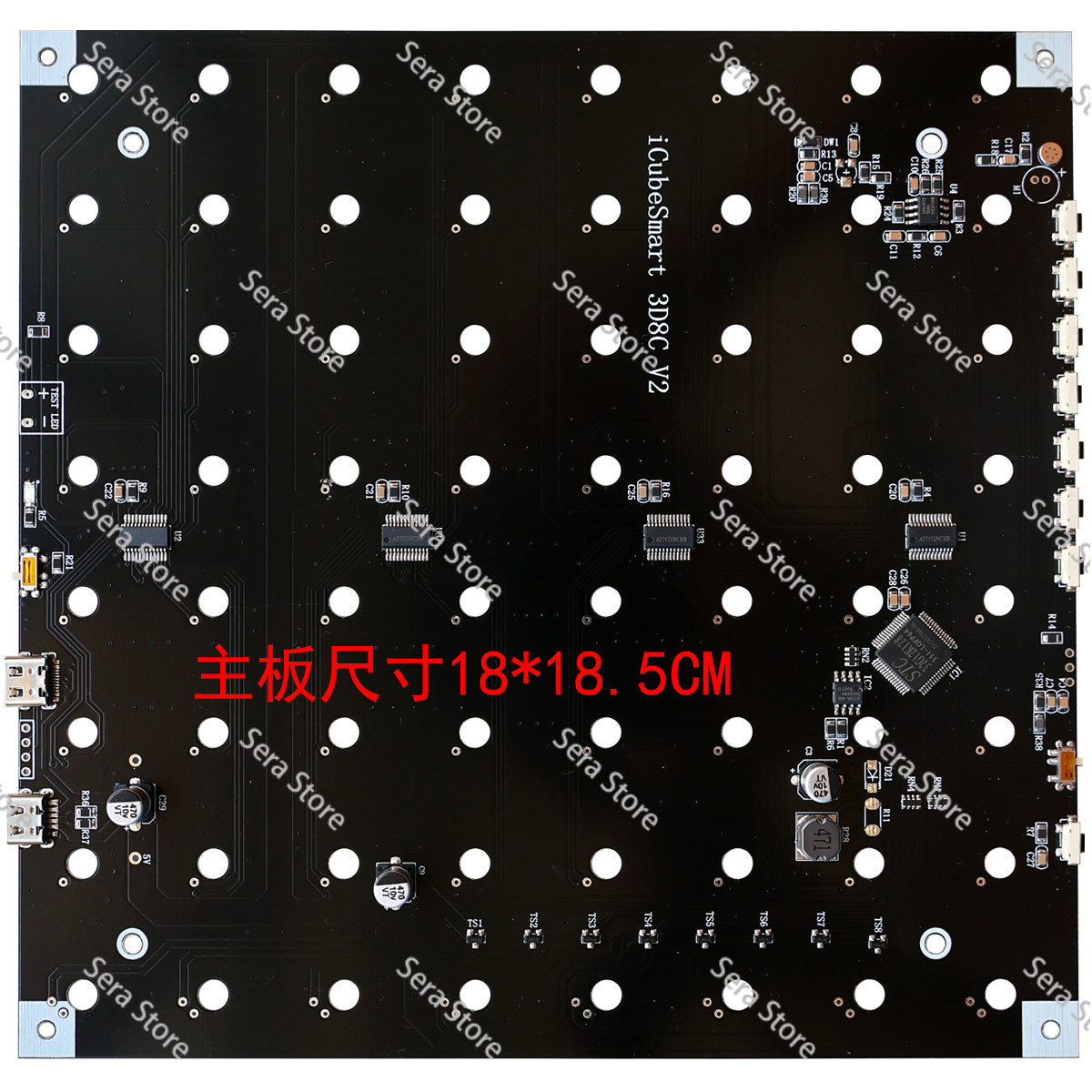 8x8x8 Lichtkubus DIY Kit 3D8 M - Diy Electronics Components Kit recensie en prijs