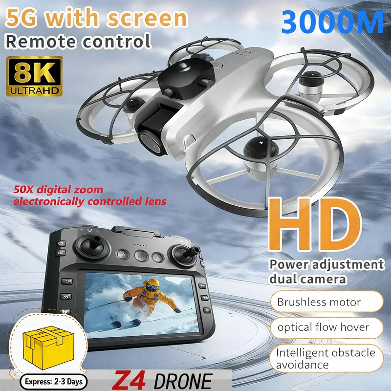 Nieuwe MINI Z4 Drone 4K Profes - Diy Rc Electronics recensie en prijs