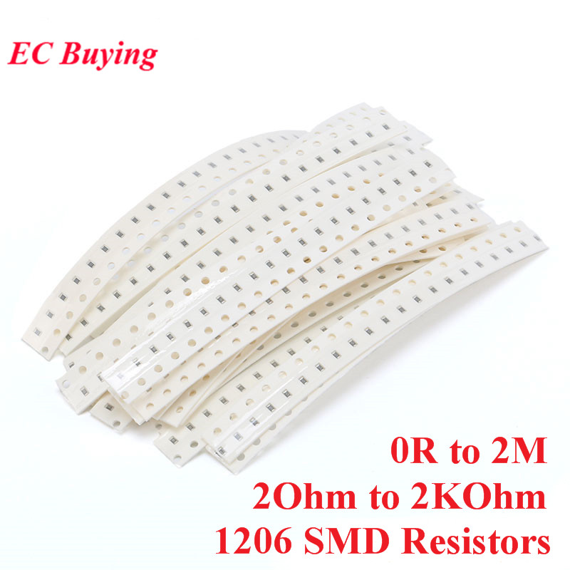 800 stuks 1206 SMD-weerstanden - Diy Electronics Components Kit recensie en prijs