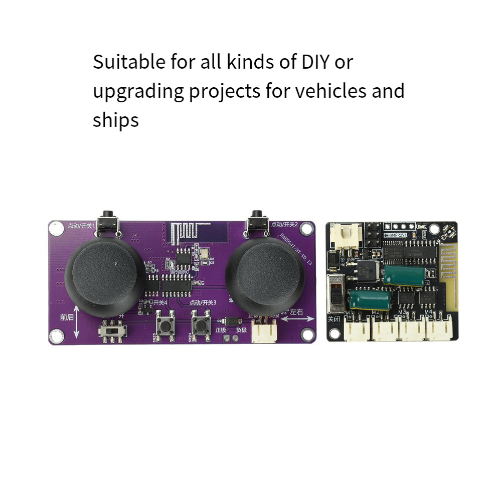 2.4G draadloze 8-kanaals dubbe - Diy Boat Electronics recensie en prijs