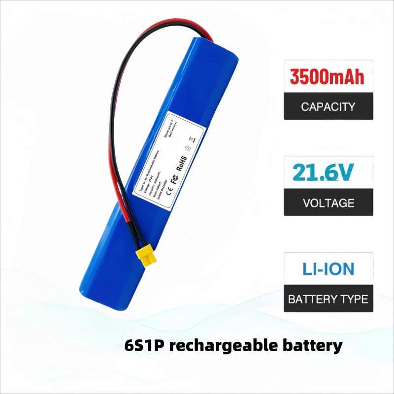 6S1P 21,6 V 6000 mAh oplaadbar - Diy Electronics Test Equipment recensie en prijs