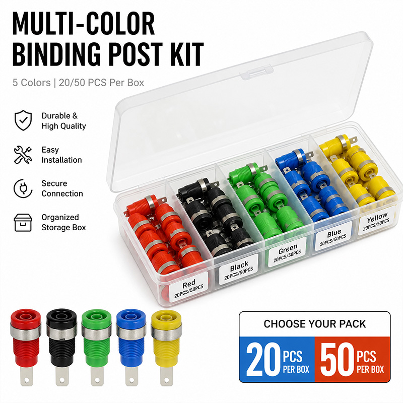 Multi-Color Binding Post Kit 2 - Diy Audio Electronics Kit recensie en prijs
