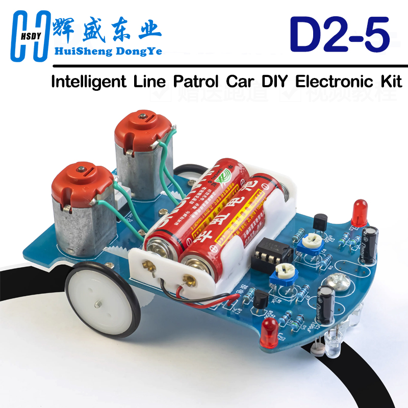 D2-5 Intelligente baan auto el - Diy Electronics Workbench recensie en prijs