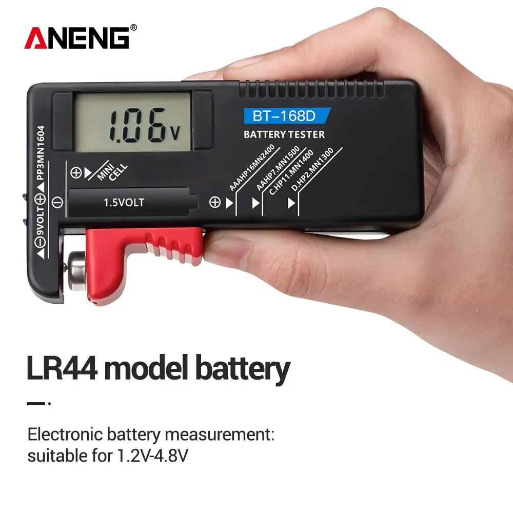 ANENG Batterijtester BT-168/ B - Diy Electronics Test Equipment recensie en prijs