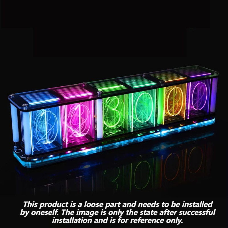 Glow Tube Clock Kit DIY elektr - Diy Electronics Desk recensie en prijs