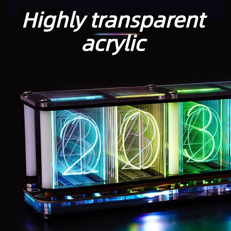 Glow Tube Clock Kit DIY elektr - Diy Electronics Desk recensie en prijs