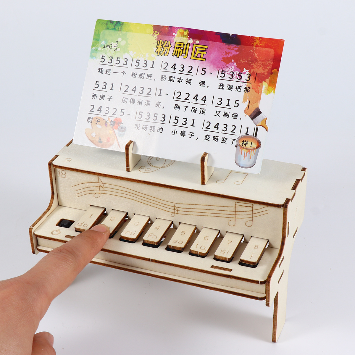 DIY houten elektronische piano - Diy Electronics Components Kit recensie en prijs