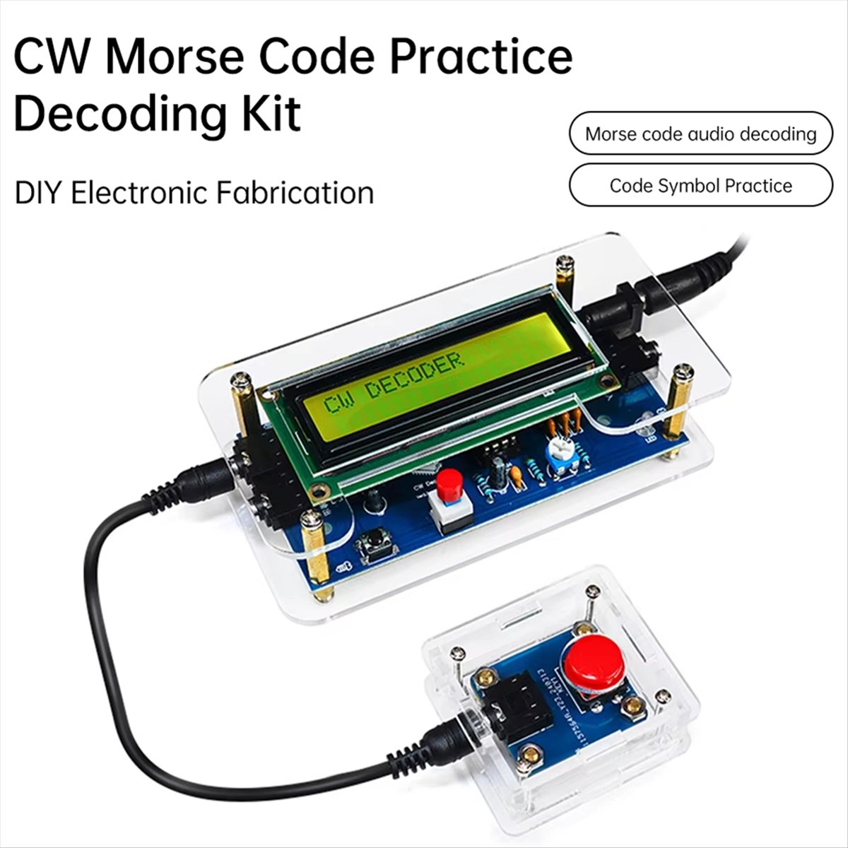 HDL DC9V CW Morse Code Decoder - Diy Audio Electronics Kit recensie en prijs
