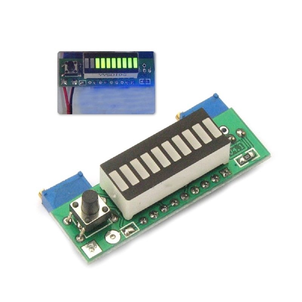 LM3914 10 Segment 3.7 V Lithiu - Diy Electronics Test Equipment recensie en prijs